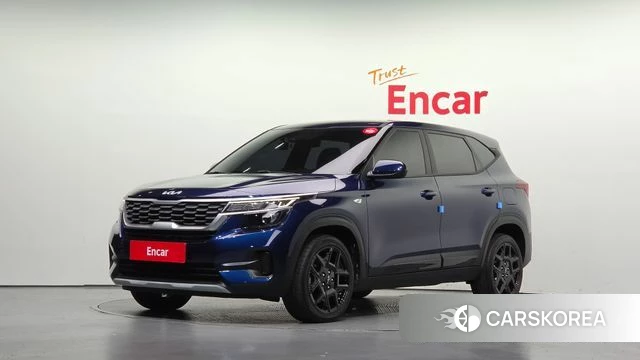 Kia Seltos 2022 Синий из Кореи