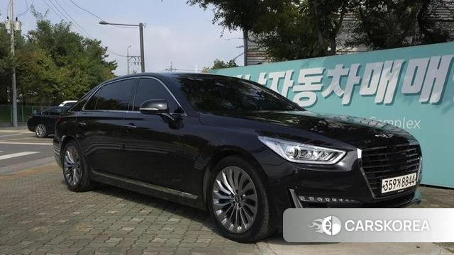 Genesis EQ900 2018 Черный из Кореи