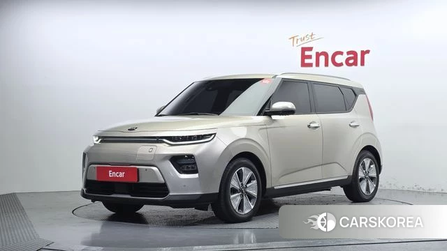 Kia Soul Booster EV 2019 Песочный из Кореи