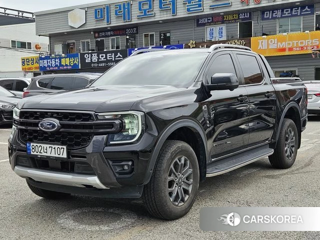 Ford Ranger 4th Generation 2023 Черный из Кореи