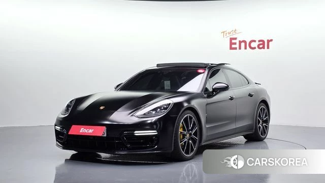 Porsche Panamera (971) 2018 Черный из Кореи