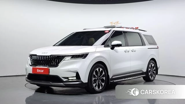Kia Carnival 4th generation 2023 Белый из Кореи