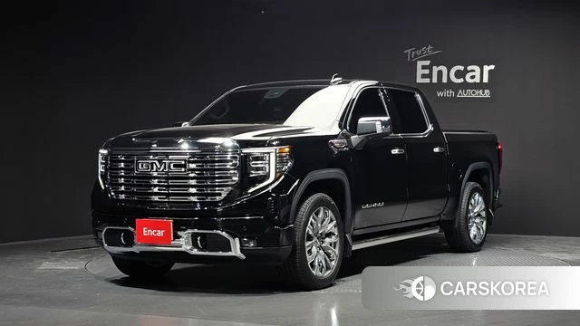 GMC Sierra 2025 Черный из Кореи