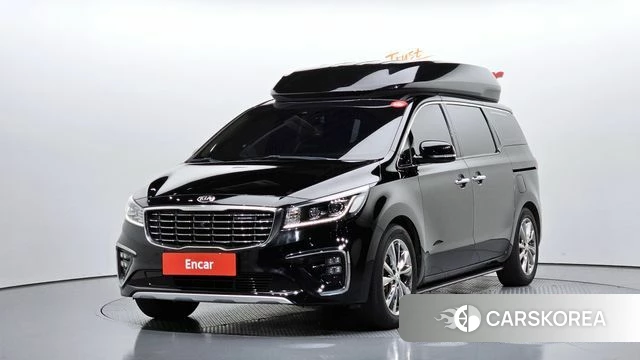 Kia The New Carnival 2019 Черный из Кореи