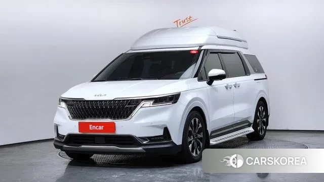 Kia Carnival 4th generation 2021 Белый из Кореи