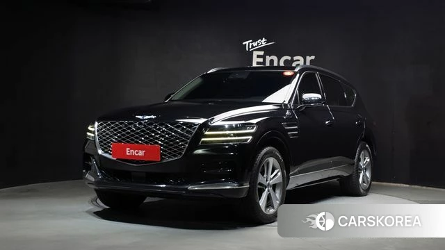 Genesis GV80 2020 Черный из Кореи