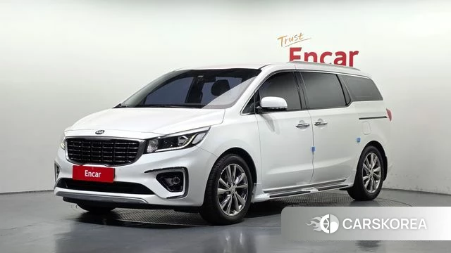 Kia The New Carnival 2019 Белый из Кореи