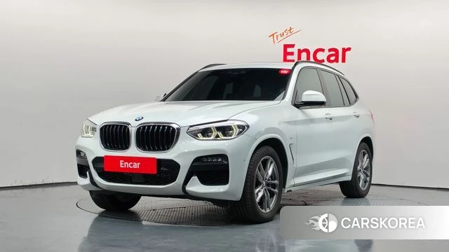 BMW X3 (G01) 2021 Белый из Кореи