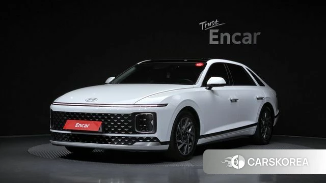 Hyundai Grandeur (GN7) 2023 Белый из Кореи