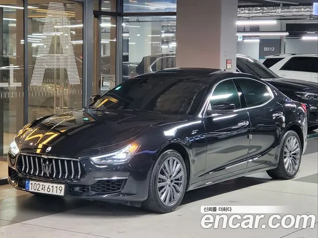 Maserati Ghibli 2022 Черный из Кореи