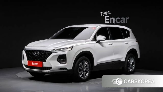 Hyundai Santa Fe TM 2019 Белый из Кореи