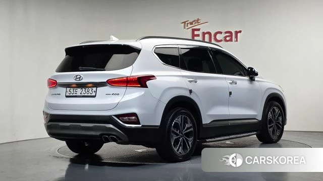 Hyundai Santa Fe TM 2018 Белый из Кореи