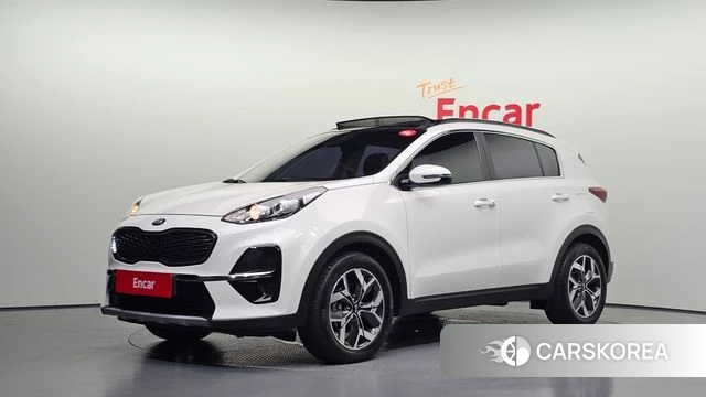 Kia Sportage The Bold 2019 Белый из Кореи