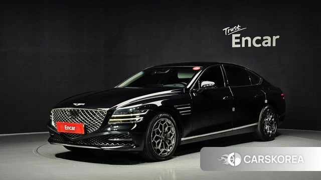 Genesis G80 (RG3) 2021 Черный из Кореи, фото 2