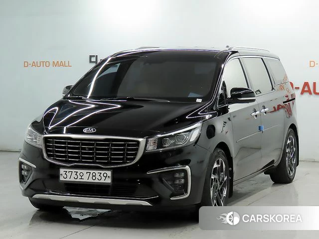 Kia The New Carnival 2019 Черный из Кореи