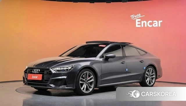 Audi A7 (4K) 2021 Серый из Кореи
