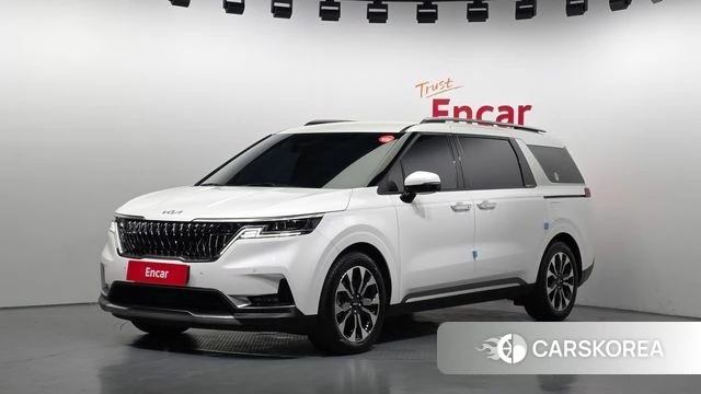 Kia Carnival 4th generation 2022 Белый из Кореи