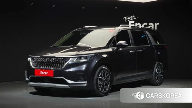 Kia Carnival 4th generation 2021 Серый из Кореи