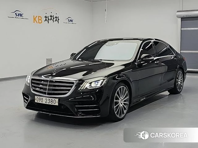 Mercedes-Benz S-Class W222 2018 Черный из Кореи