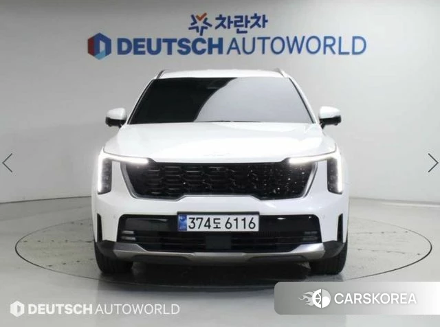 Kia The New Sorento 4th Generation 2023 Белый из Кореи