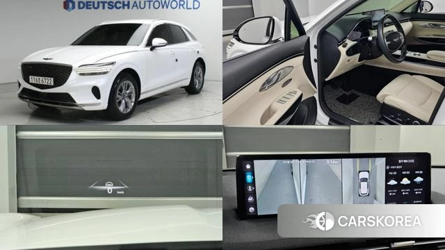 Genesis GV70 2021 Белый из Кореи