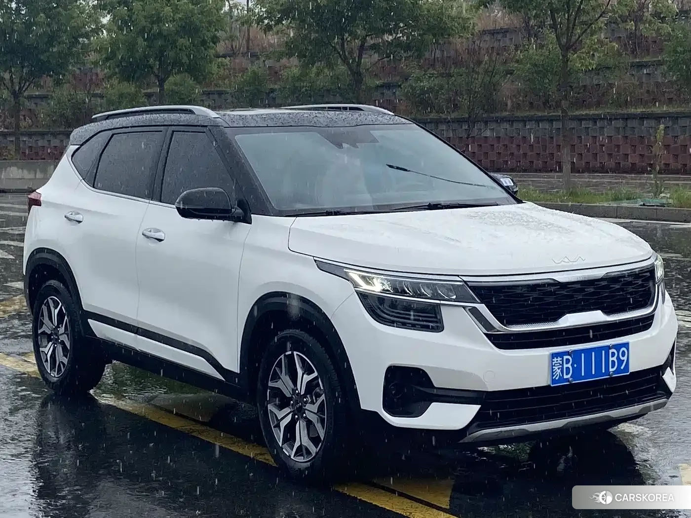 Kia KX3 2022 Белый из Китая