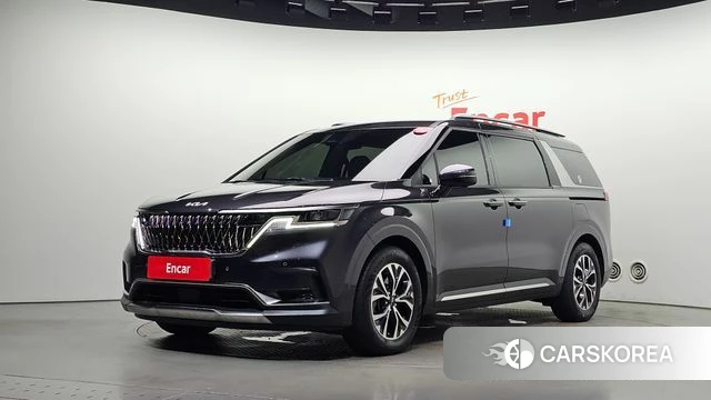 Kia Carnival 4th generation 2023 Серый из Кореи