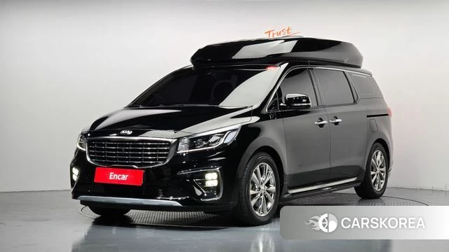Kia The New Carnival 2018 Черный из Кореи