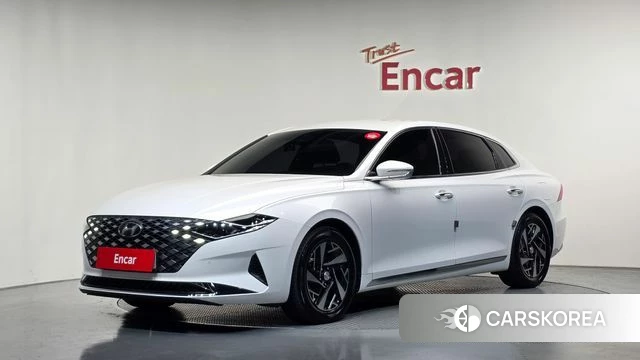 Hyundai The New Grandeur IG Hybrid 2020 Белый из Кореи