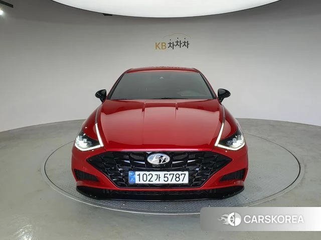 Hyundai Sonata (DN8) 2021 Красный из Кореи