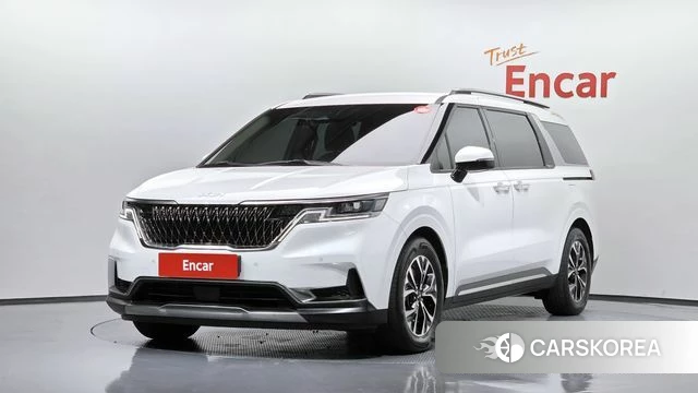 Kia Carnival 4th generation 2023 Белый из Кореи