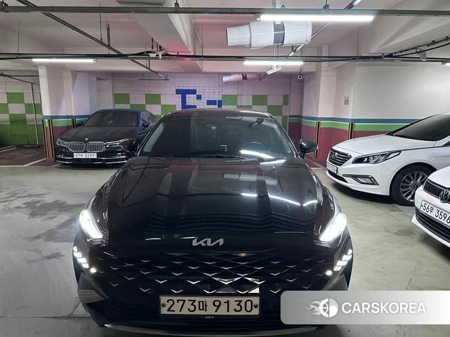 Kia K8 2021 Черный из Кореи
