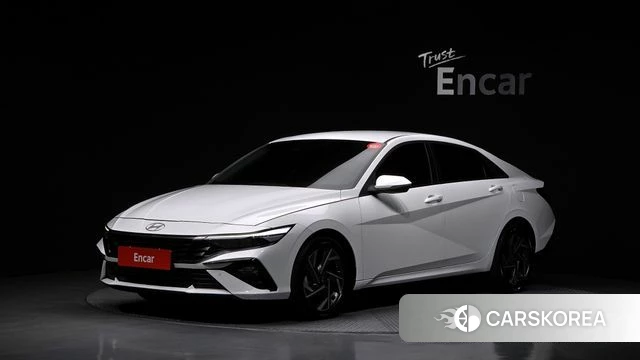 Hyundai The New Avante (CN7) 2025 Белый из Кореи