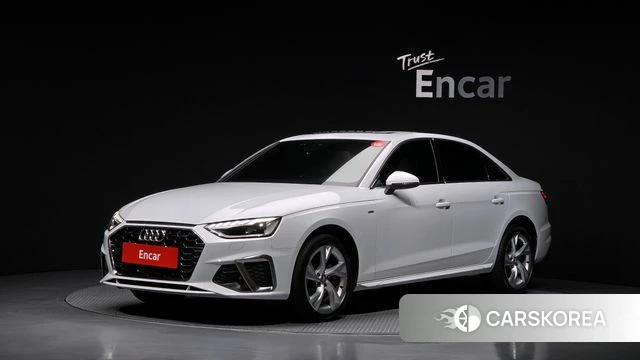 Audi A4 (B9) 2020 Белый из Кореи