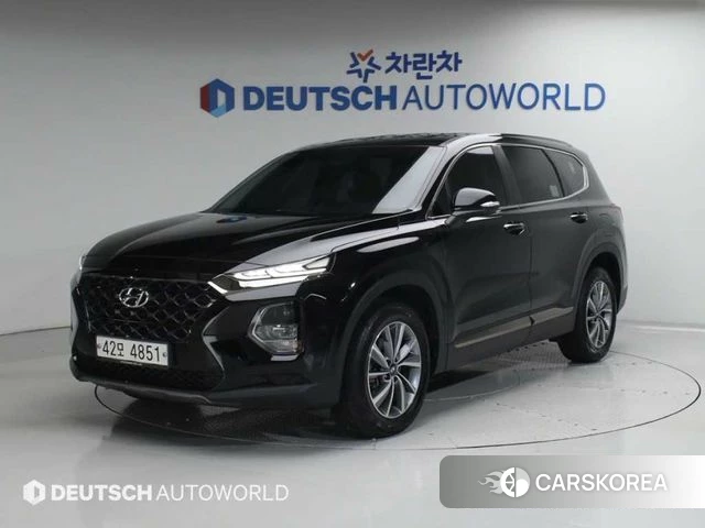 Hyundai Santa Fe TM 2019 Черный из Кореи