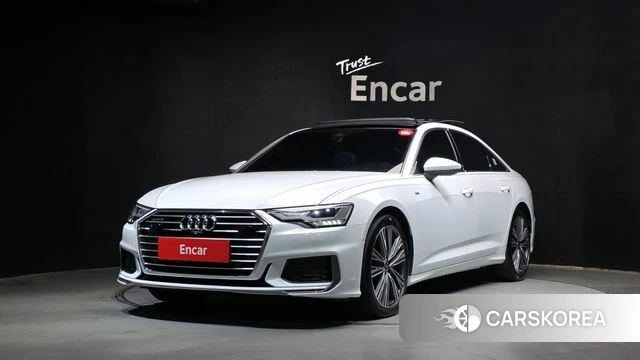 Audi A6 (C8) 2023 Белый из Кореи