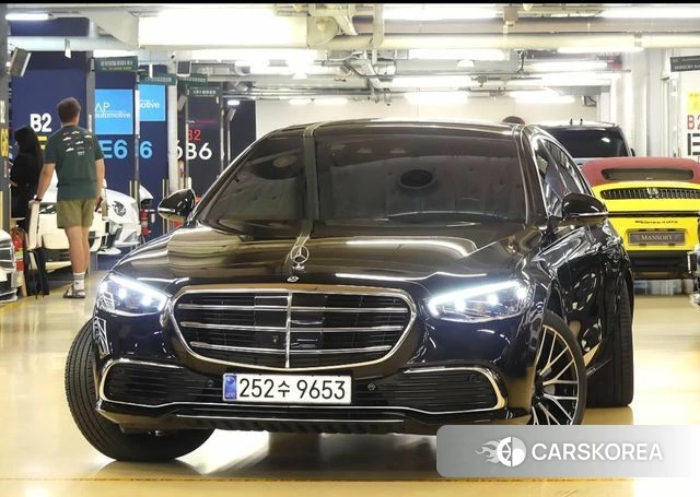 Mercedes-Benz S-Class W223 2024 Черный из Кореи