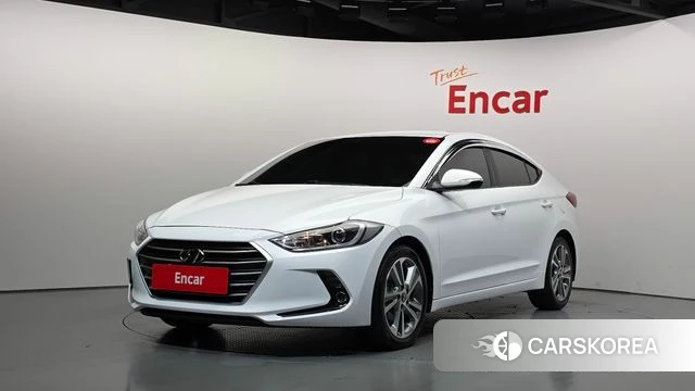 Hyundai Avante AD 2018 Белый из Кореи