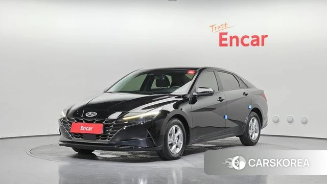 Hyundai Avante (CN7) 2022 Черный из Кореи