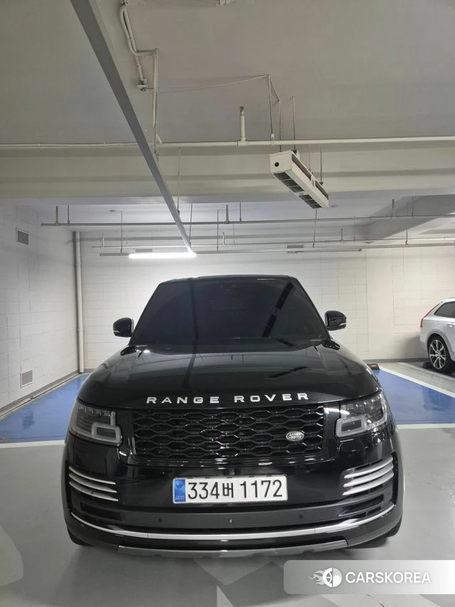 Land Rover Range Rover 4th Generation 2020 Белый из Кореи