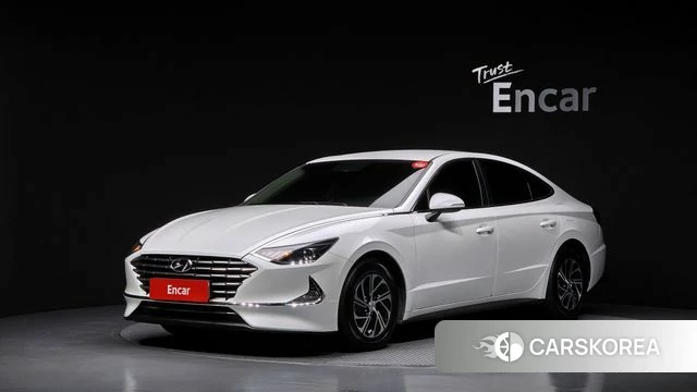 Hyundai Sonata Hybrid (DN8) 2021 Белый из Кореи