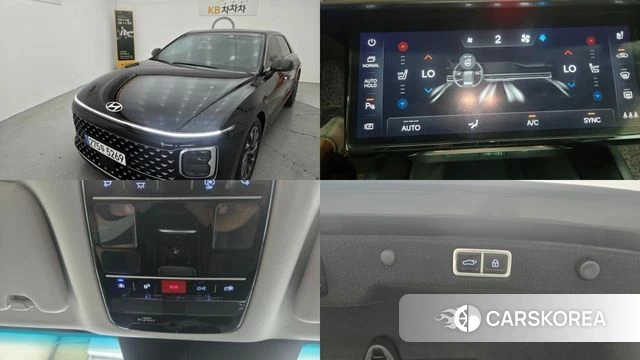 Hyundai Grandeur (GN7) 2023 Черный из Кореи