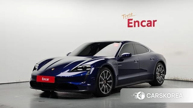 Porsche Taycan 2021 Синий из Кореи