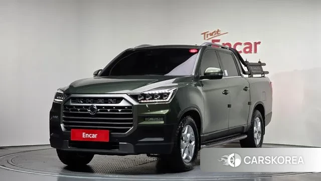 Ssangyong The New Rexton Sports Cannes 2024 Зеленый из Кореи