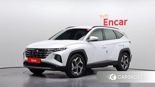 Hyundai Tucson (NX4) 2023 Белый из Кореи