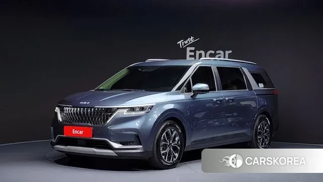Kia Carnival 4th generation 2021 Синий из Кореи