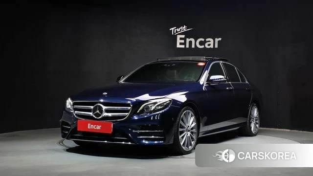 Mercedes-Benz E-Class W213 2019 Синий из Кореи