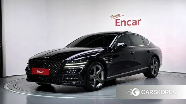 Genesis G80 (RG3) 2020 Черный из Кореи