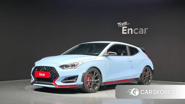 Hyundai Veloster (JS) 2021 Небесно-голубой из Кореи
