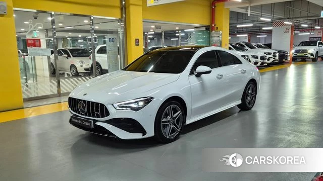 Mercedes-Benz CLA-Class C118 2025 Белый из Кореи
